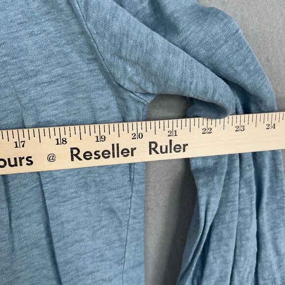 Poetry Shirt Womens US 10 Linen Minimalist Quiet Luxury Coastal Resort Preppy - Picture 12 of 14